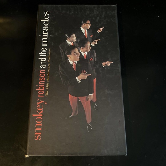 Smokey Robinson and the Miracles 35th Anniversary Collection 4 CD LONG BOX SET - Picture 1 of 8